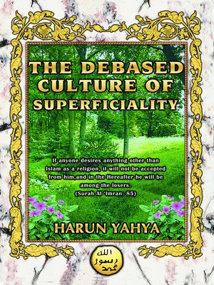 cover image of The Debased Culture of Superficiality